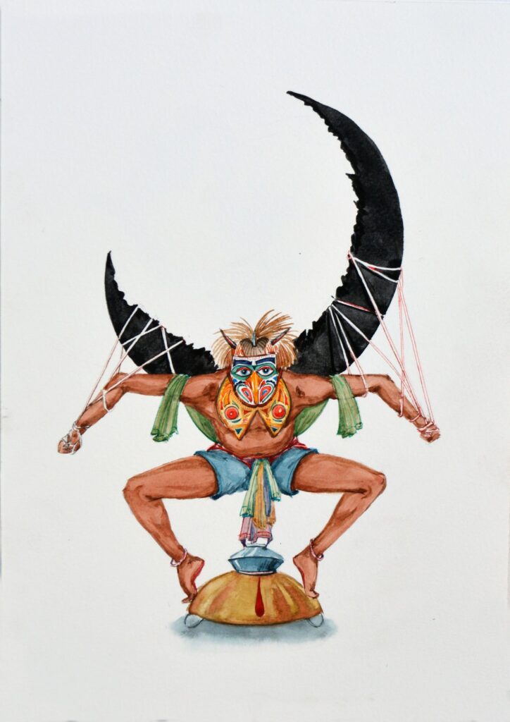 And when he carries the rotten moon and the darkness to the light…