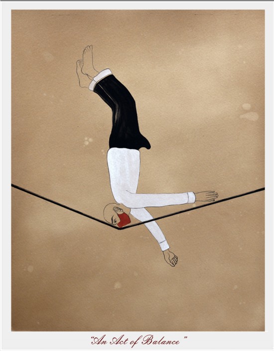 An Act of Balance from Funambulist : Story of A Dynamic Equilibrium Series