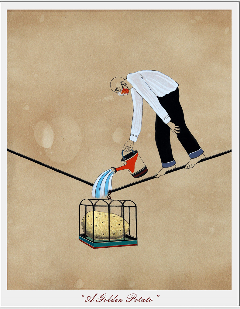 A Golden Potato from Funambulist : Story of A Dynamic Equilibrium Series