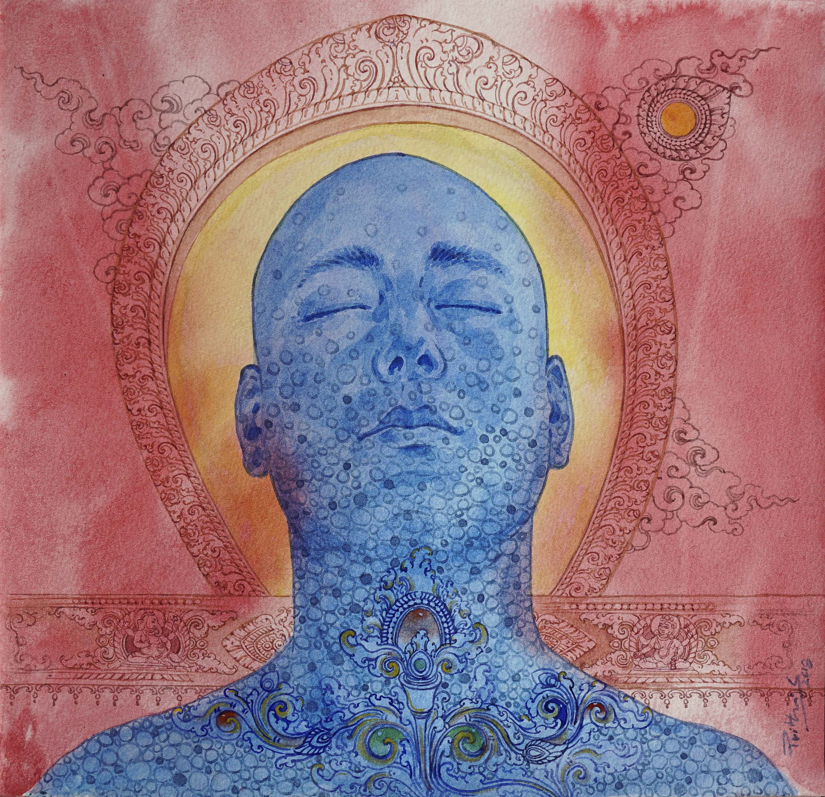 Blue