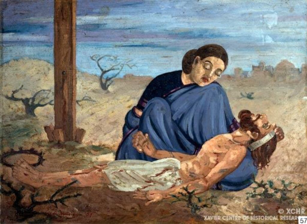 Mother Mary along with Jesus