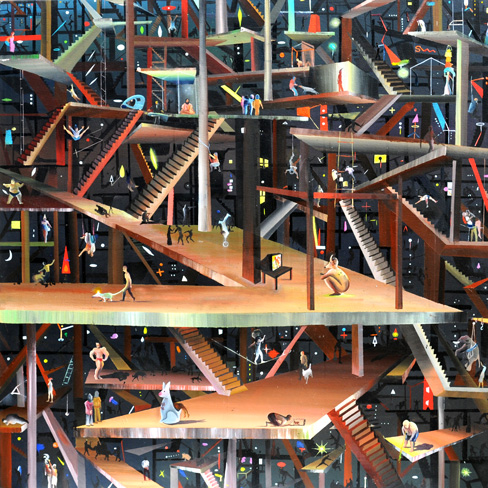 Space and Ladder