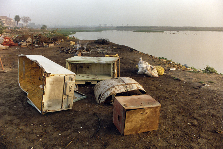 Riverbank (from the series alien waters)