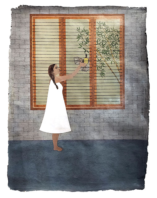 One Day Beside my Window 